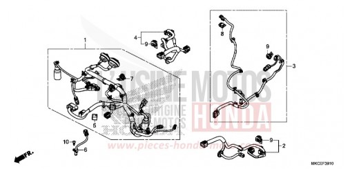 FAISCEAU SECONDAIRE GL1800K de 2019